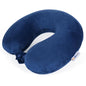 SAIREIDER Neck Pillows for Travel-Head Neck Support Travel Pillow for Traveling, Car, Home, Office Adjustable(Navy Blue) - color: Navy Blue
