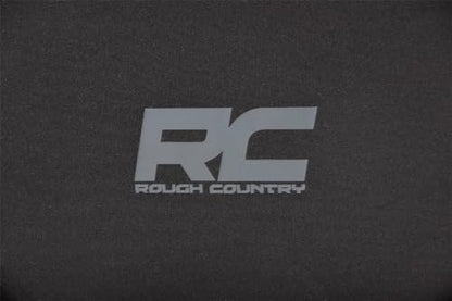 Rough Country Neoprene Seat Covers for Chevy Colorado & GMC Canyon (2015-2022) Front Bucket/Rear Bench - Waterproof & UV Resistant, Foam Padded, Front & Rear Seat Cover Set