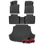 Floor Mats for Lexus ES ES350 ES330h 2019-2025(Only Fit FWD), Trunk Mat All Weather TPE Protector for Lexus ES Accessories - size: 23)ES FWD|2019-2025