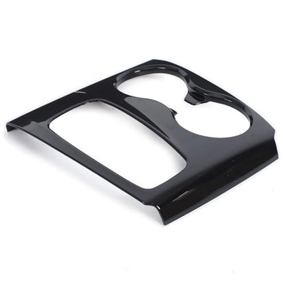 Gear Shift Panel Cover Trim for Hond@ Pilot 2016-2020/ Hond@ Ridgeline 2017-2019, ABS Automotive Center Consoles Cup Holder Cover Protector Accessories (Glossy Black) - color: Glossy Black