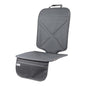 Viaviat Car Seat Protector Leather Waterproof Child Safety Seat Protector Cover with Thick Pad and 2 Large Pockets Durable Kick Mat for All Auto Seat (Deep Gray) - color: Deep Gray