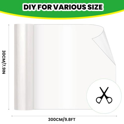 Cat Scratch Furniture Protector: Cat Anti Scratch Tape - Door Protector from Dog Scratching - Clear Training Self Adhesive Tape for Carpet, Sofa, Couch, Door (118in x 11.8in) - size: 118in x 11.8in