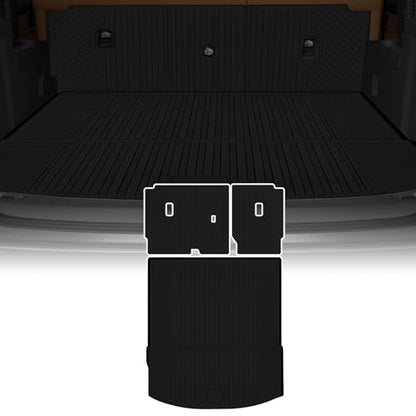 Cargo Liners Backrest Mat for Mazda CX-70 CX70 Accessories 2025 2026 with Hook&Loop Accessories Rear Trunk Mat Rear Seat Back Cover Protector All Weather Anti-Slip Split Dog Liner 3 PCS