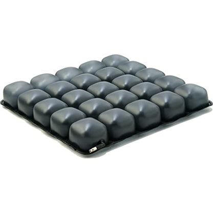 Roho Mosaic Seat Cushion 18” x 16” Inflatable Air Cell Design, Adjustable Firmness, Non-Skid Cover, Lightweight Portable Cushion for Wheelchair, Office Chair, Car & Home - size: 18" x 16"