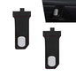 2 PCS Single Hook Car Glovebox Hanger, Anti-Scratch Co-Pilot Side Storage Hook, Auto Purse Handbag Grocery Bag Organizer, Universal for Most Cars SUVs Trucks (Black) - color: Single Hook