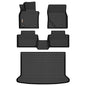 Binmotor-Floor Mats and Cargo Liner Set for Mazda CX30 2020 2021 2022 2023 2024 2025 2026, All Weather Car Floor Mat for Mazda CX 30 Accessories, Mats TPE Car Liners for CX-30 Trunk Liner - style: 13) Car Mats for Mazda CX30 (2020-2026)