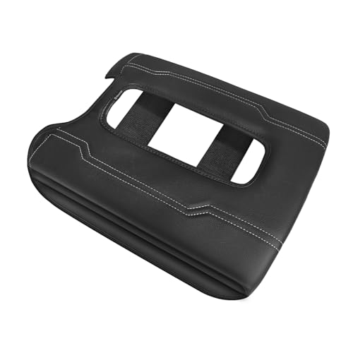 Center Console Armrest Cover Fit for Chevy Silverado & GMC Sierra 1500 2500 3500 2014-2018 Tahoe/Yukon/Suburban 2015-2020, Comfort Armrest Pad Console Lid Cushion Extra Thick(Bucket Seat) - size: 1) 14-18 |Silverado & Sierra| Bucket Seat, +Thick