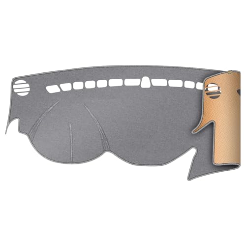 Dash Cover, Anti-Glare, Sun Protection, Dustproof, UV-Proof, Dashboard Covers, Interior Car Accessorie Fit for 2011-2014 Hy-undai Sonata,2015 Hybrid (W/o HUD Models), Grey - color: Grey, size: Fit for 2011-2015 Hy-undai Sonata
