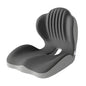 Ergonomic L-Shaped Memory Foam Seat Cushion for Car and Office Chair, Coccyx Support Cushion for Back and Hip Pain Relief, Universal Cushion for Car Seat, Wheelchair, Gaming Chair, Gray
