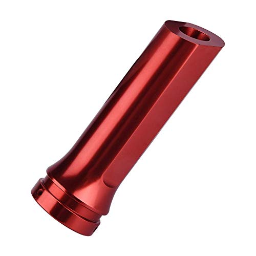 Handbrake Cover,Universal Auto Car Aluminum Emergency HandBrake Cover Handle Protector Hand Brake Sleeve(Red)