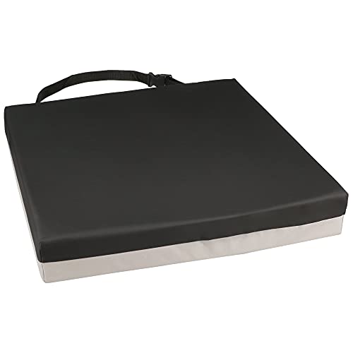 McKesson Seat Cushion for Wheelchairs and Office Chair, Foam/Gel, 18 in x 18 in x 3 in, 1 Count - size: 18x18x3 Inch (Pack of 1)