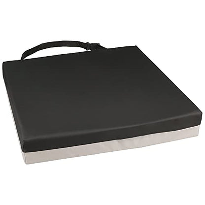 McKesson Seat Cushion for Wheelchairs and Office Chair, Foam/Gel, 18 in x 18 in x 3 in, 4 Count - size: 18x18x3 Inch (Pack of 4)