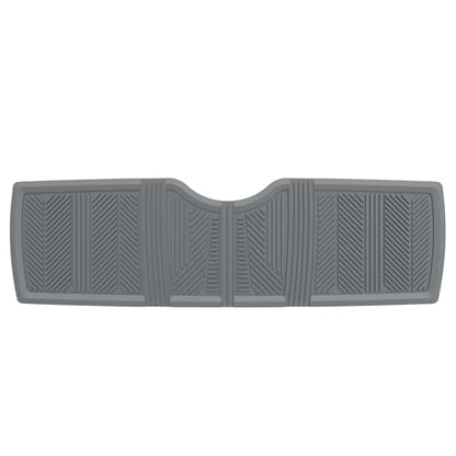 ClimaTex Heavy Duty Car, Truck, Van, and SUV Automotive Floor Mat for Floor Protection, Weatherproof Deep Channel No-Slip Front and Back Seat Liner Mats, 3 Piece Set, Gray - color: Grey, style: 3-Piece Set