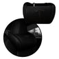 Car Headrest Neck Pillow Support Ergonomic, with Valve Stem Covers Accessory for Driving Seat Fatigue Relief Compatible with Model S X 3 Y & Cybertruck - 1 Piece - color: A. Black Ver. 3