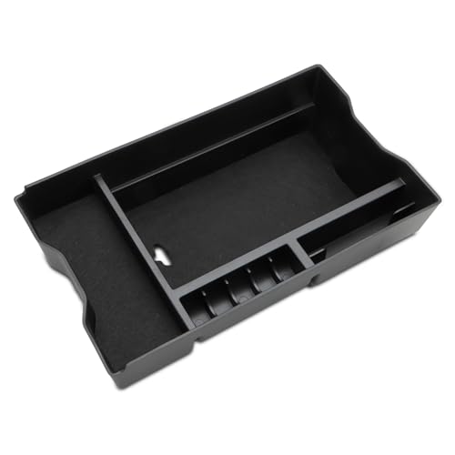 MARCHFA Center Console Organizer Tray Compatible for 2026 Toyota RAV4 Accessories Armrest Storage Box Middle Console Tray Holder with Felt Mat Not Fit for Limited (Style 2) - style: Style 2