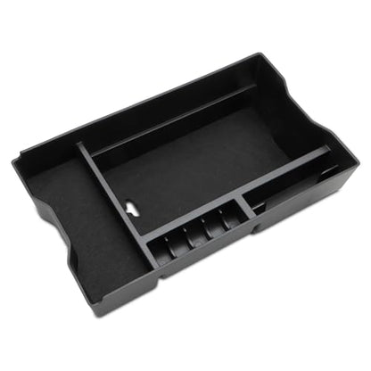 MARCHFA Center Console Organizer Tray Compatible for 2026 Toyota RAV4 Accessories Armrest Storage Box Middle Console Tray Holder with Felt Mat Not Fit for Limited (Style 2) - style: Style 2