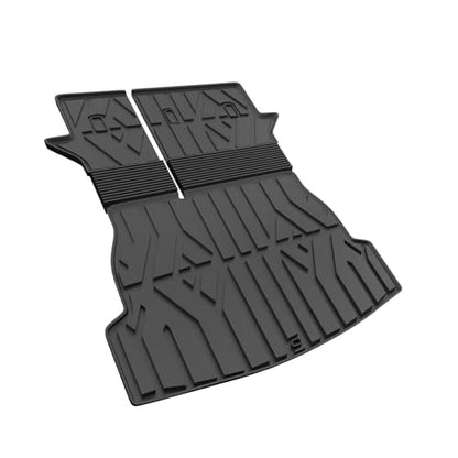 PWY Cargo Mat with Backrest Mat Replacement for Toyota RAV4 2019-2025 (Include Hybrid) All Weather TPE Trunk Cargo Liner with Seat Back Mat, Car Mat Accessories