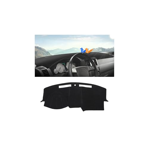 Autorder Dashboard Cover Mat for Chrysler 300 300C 2005-2010 Accessories Dash Cover Upgrade Flannel Dash Mat Sunshade Glare UV Rays Protector - size: 2005-2010 Chrysler 300