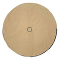 SavvyCraft Waterproof Boat Steering Wheel Covers, Heavy Duty Solution-Dyed 600D Fade-Resistant UV Protection Sailboat Yacht Marine Steering Wheel Protector Case, Vecro and Zipper Closure Beige 26" - color: Beige, size: 26" Wheel Diameter