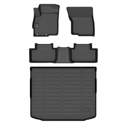 Floor Mats & Cargo Liner for Mitsubishi Outlander (Sport Only) 2011-2024 2025 Custom Fit Full Set, All Weather Car Accessories - style: 7) For Outlander Sport 2011-2025 Set