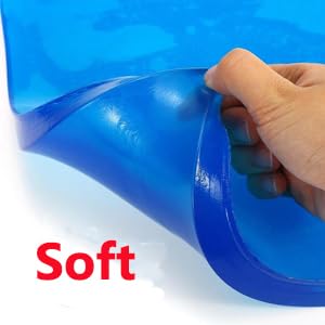 Motorcycle Seat Gel Pad Driver/Passenger Car Seat Cushion Shock Absorption Mat Reduce Fatigue Comfortable Soft Pad DIY Seat Pad Cooling Cushion Motorcycle Seat Foam (30 x 25 x 1.2cm) - size: 30 x 25 x 1.2cm