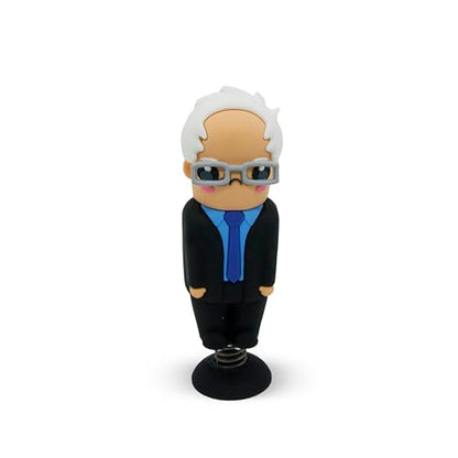 Bernie Sanders Dashboard Dancer - Funny Bobblehead Car Accessory - Patriotic Gag Gift for Bernie Fans and Humor Lovers - style: Bernie Sanders