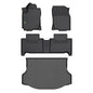 All Weather Floor Mats & Cargo Liner for Toyota RAV4 Hybrid 2013-2018 Custom Fit Full Set Accessories - Black - style: 6) For RAV4 Hybrid 2013-2018 Set