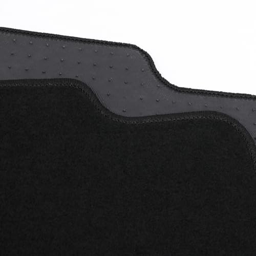 Floor Mats Compatible with 2008-2015 Chevrolet Cruze, 2016 Cruze Limited, Black Nylon Flooring Protection Interior Carpets by IKON MOTORSPORTS, 2009 2010 2011 2012 2013 2014 2015