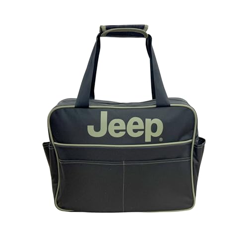 Jeep Vehicle Seat Protector for Dogs and Pets (Charcoal Black) Adjustable Seat Cover - Durable Protection Waterproof Design (58 x 23 x 18.5 inch)