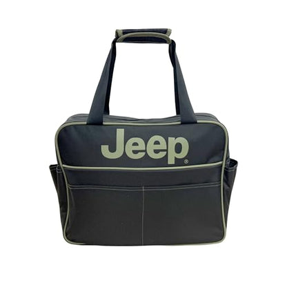 Jeep Vehicle Seat Protector for Dogs and Pets (Charcoal Black) Adjustable Seat Cover - Durable Protection Waterproof Design (58 x 23 x 18.5 inch)