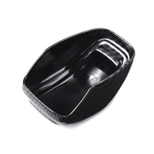 for RAV-4 No Tape Gear Shift Knob Cover Automatic Transmission Boots Shift Lever Trims Compatible with Toyota RAV4 2019-2025, Highlander 2020-2025 (Full Cover No Double-Side-Tape)