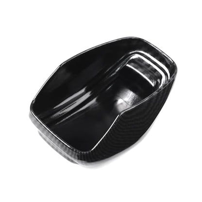 for RAV-4 No Tape Gear Shift Knob Cover Automatic Transmission Boots Shift Lever Trims Compatible with Toyota RAV4 2019-2025, Highlander 2020-2025 (Full Cover No Double-Side-Tape)