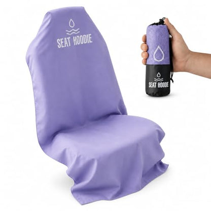 Car Seat Towel | Premium Microfiber Towel Seat Covers for Cars | Universal Fit & Machine Washable | Portable Car Seat Towel Cover After Gym, Yoga, Beach Taro Purple - color: Taro Purple