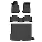 AIPOIL® Floor Mats & Cargo Liner Set for 2016-2022 Mercedes Benz GLC & GLC 250 & GLC 300 & GLC 350e (Not for Coupe) All Weather Protection Anti-Slip Car Full Set Custom Car Mats Accessories - Black - style: 28) For Benz GLC 2016-2022 Full Set