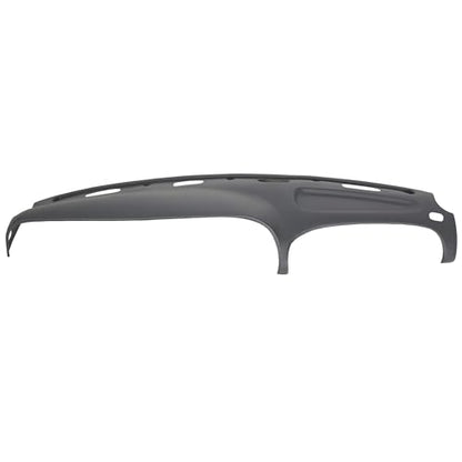 ECOTRIC Dash Cover Overlay Compatible with 1998-2001 Dodge Ram 1500, 1998-2002 Dodge Ram 2500 Base/Dodge Ram 3500 Base Trucks Gray Dashboard Dash Cap Pad Bezel Molded Protector - size: Dashboard Cover