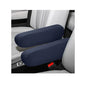 KVAEY 2 PCS Car Front Seat Armrest Covers, Elastic Fabric Stretch Car Seat Armrest Protectors, Soft Front Seat Armrest Cover Replacement, Universal Vehicle Accessories for Cars (Dark Blue) - color: Dark Blue