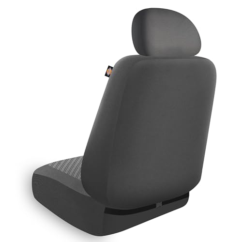 Dickies 3003418LD, Morrisey Gray 2-Piece Seat Cover Set, Grey