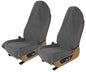 Waterproof Towel Car Seat Cover, Sweatproof Non-Slip Seat Protector, Universal Fit for Front Bucket or Rear Bench Seat of Cars, SUVs, Vans, Trucks, Compatible with Airbags and Armrests (Gray, 2 Pack) - color: Gray, 2 Pack