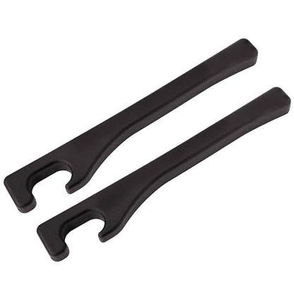 Lusso Gear Car Seat Gap Filler (2 Pack) - Stop Dropping Between Seats - Universal Fit for Car, Truck, SUV - Block the Gap between Seat Console - color: Gap Filler - Black