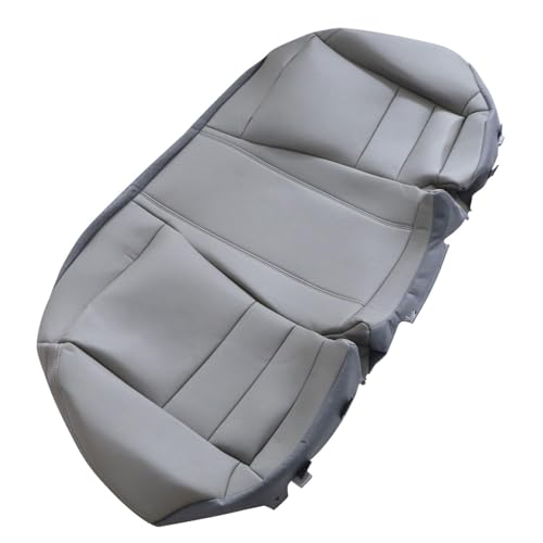 NLQR Back Car Seat Cover, Rear Bench Bottom Vinyl Cover Gray Compatible with Honda Accord 2008 2009 2010 2011 2012 - color: Gray