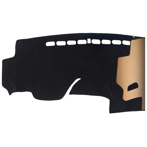 Dash Cover, Anti-Glare, Sun Protection, Dustproof, UV-Proof, Dashboard Covers, Interior Car Accessorie Fit for 2015 2016 2018 2019 2020 Ho-nda Fit, Black - color: Black, size: Fit for 2015-2020 Ho-nda Fit