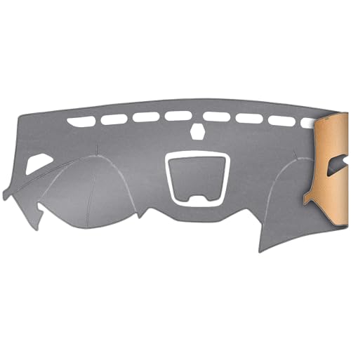 Dash Cover, Anti-Glare, Sun Protection, Dustproof, UV-Proof, Dashboard Covers, Interior Car Accessorie Fit for 2013-2018 Hy-undai Santa Fe, Grey - color: Grey, size: Fit for 2013-2018 Hy-undai Santa Fe