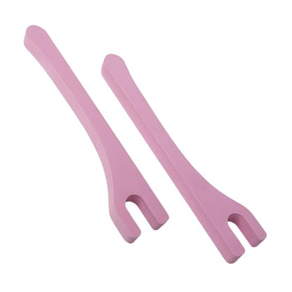 Car Seat Gap Filler, 2PCS Between Seat and Centre Console No Drop Vehicle Gap Plug, Automotive Interior Front Chair Blocker Stop Things from Dropping, Universal for SUV Caravan Truck (Pink) - color: Pink