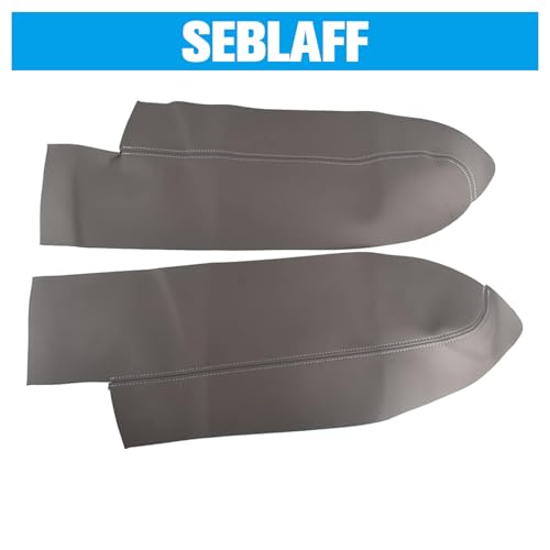 Gray 2Pcs Protector Cover Front Door Panels Armrest Cover Replacement for CRV 2007-2012