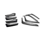 x xotic tech Set Carbon Fiber Style Interior Door Handle & Door Armrest Pull Handle Accessories Cover Trim Combo Kit, Compatible with Toyota Rav4 2013-2018