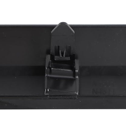 Gloss Black Front Bumper Grille Trim Molding Trim Molding Surround Compatible with 2022-2024 Toyota Tundra
