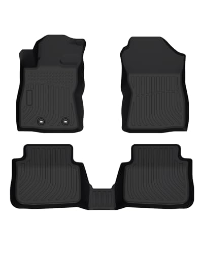 Cartist Floor Mats Fit for 2024 2025 2026 Subaru Crosstrek & 2024 2025 2026 Subaru Impreza Accessories All Weather Floor Liner Front & 2nd Row Car Carpet Protection TPE Heavy Duty - size: 3)Subaru Crosstrek & Subaru Impreza【2024-2026】