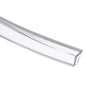 uxcell Clear Edge Trim, 13.1Ft Silicone U Channel Edge Protector, Edges Guards Fits 3/32"-1/8" for Car Doors Sheet Metal Parts (9/32" W x 5/16" H) - size: 13.1Ft x 9/32" x 5/16", Fits 3/32"-1/8"