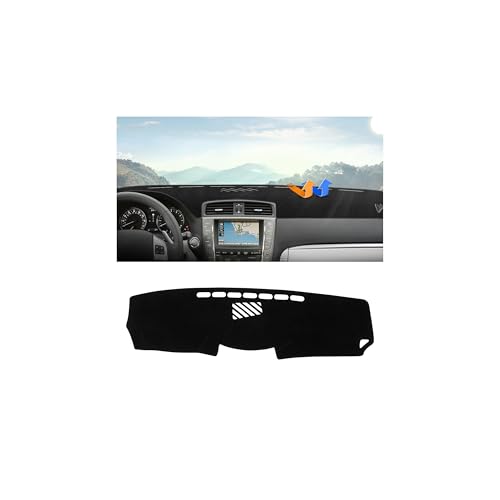 Autorder Dashboard Cover Mat for Lexus IS250 IS350 2006-2011 2012 2013 Accessories Dash Cover Upgrade Flannel Dash Mat Sunshade Glare UV Rays Protector - size: For Lexus IS250 IS350 2006-2013