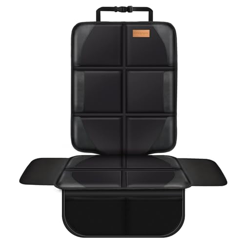 Car Seat Protector, 1 Pack of Seat Protectors, Thickest Padded 600D Fabric Padding, Waterproof, Durable, Anti Slip Backing, Child Seat Protection, Suitable for Babies, Toddlers, Children - color: 1 Seat Protector
